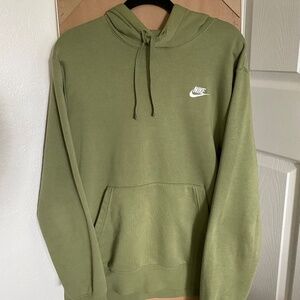 Nike Olive Green Hoodie